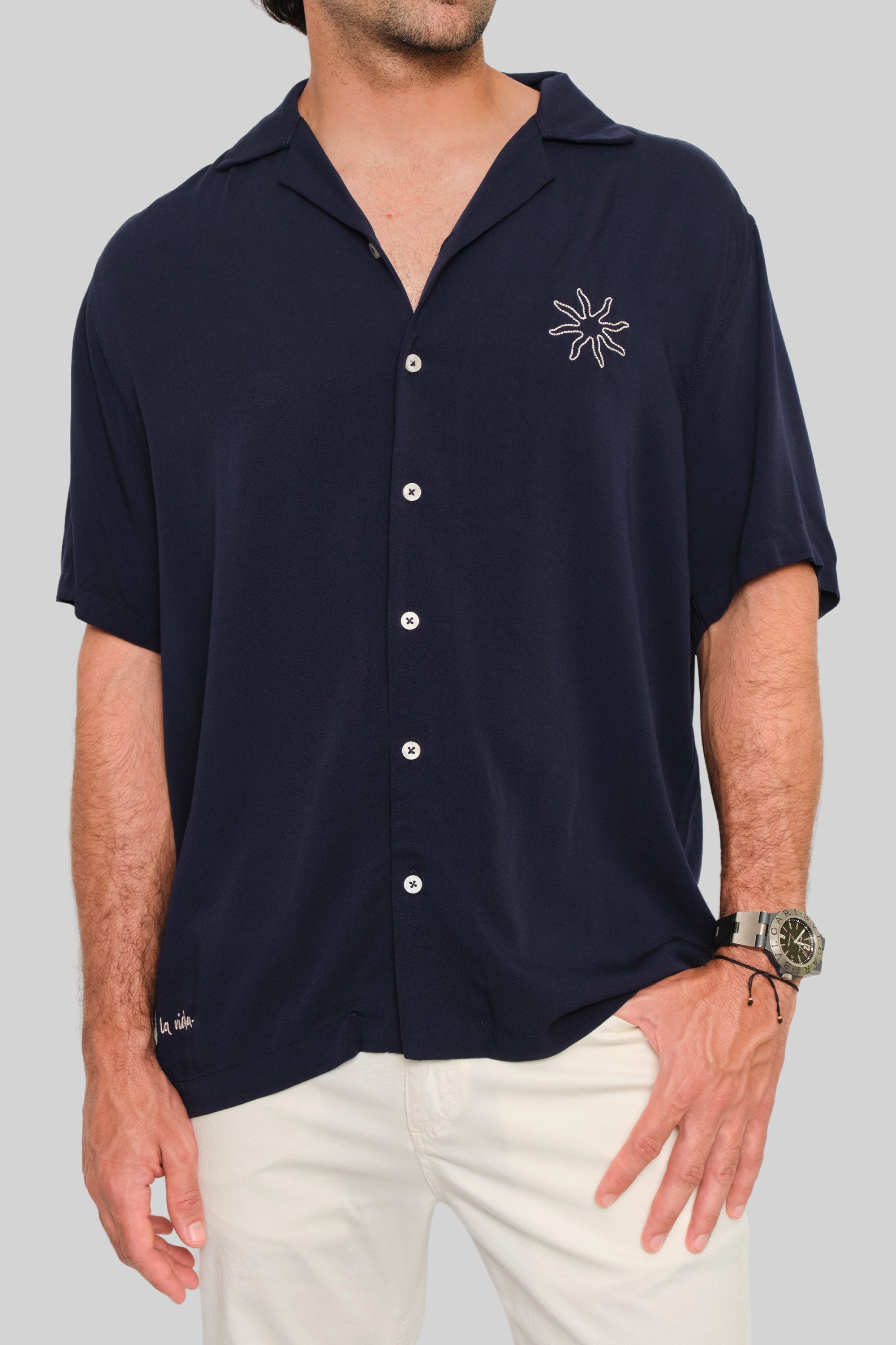 CAMISA MANGA CORTA ISLAND HOUSE