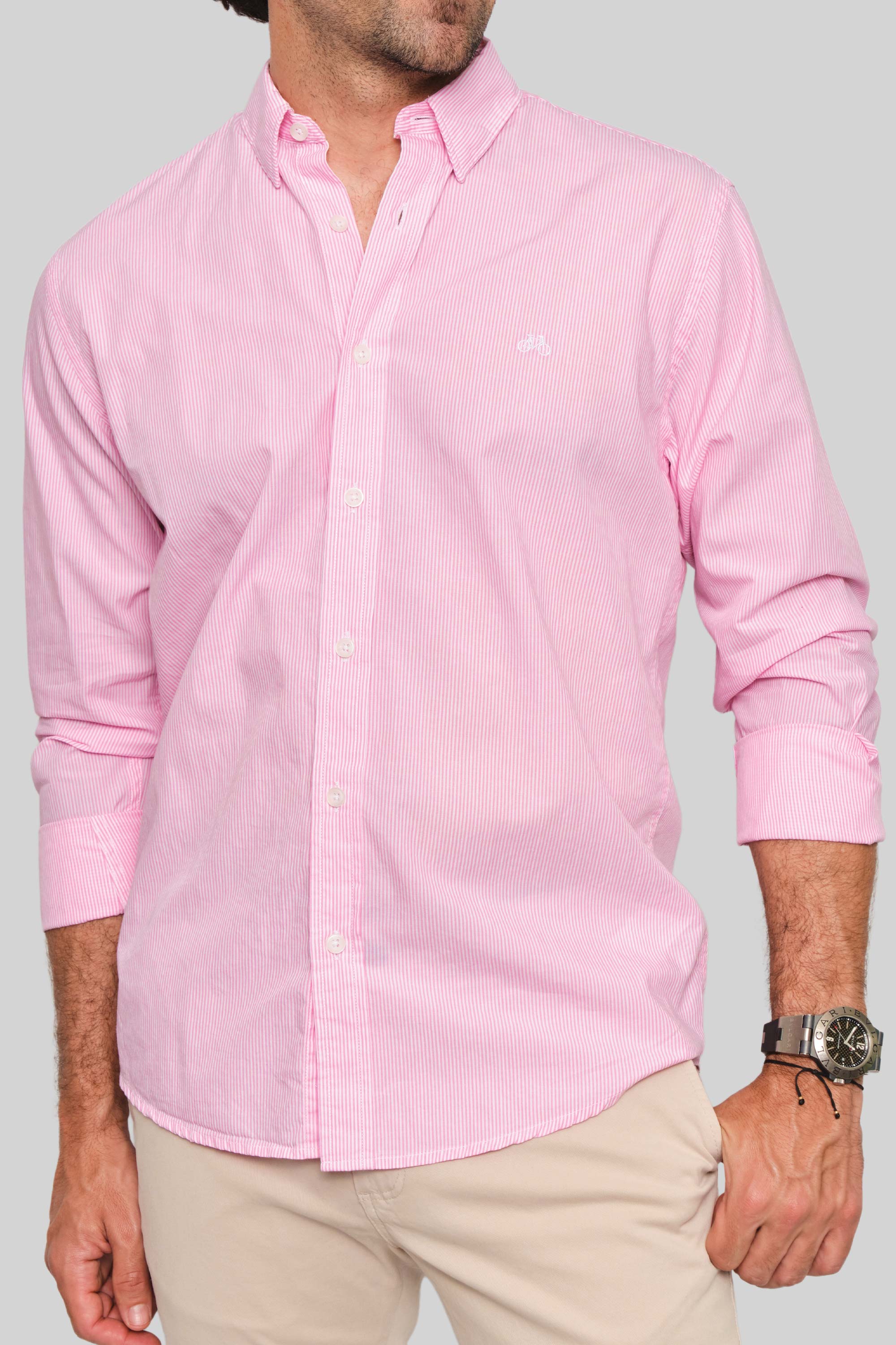 CAMISA MINI PINK LINES