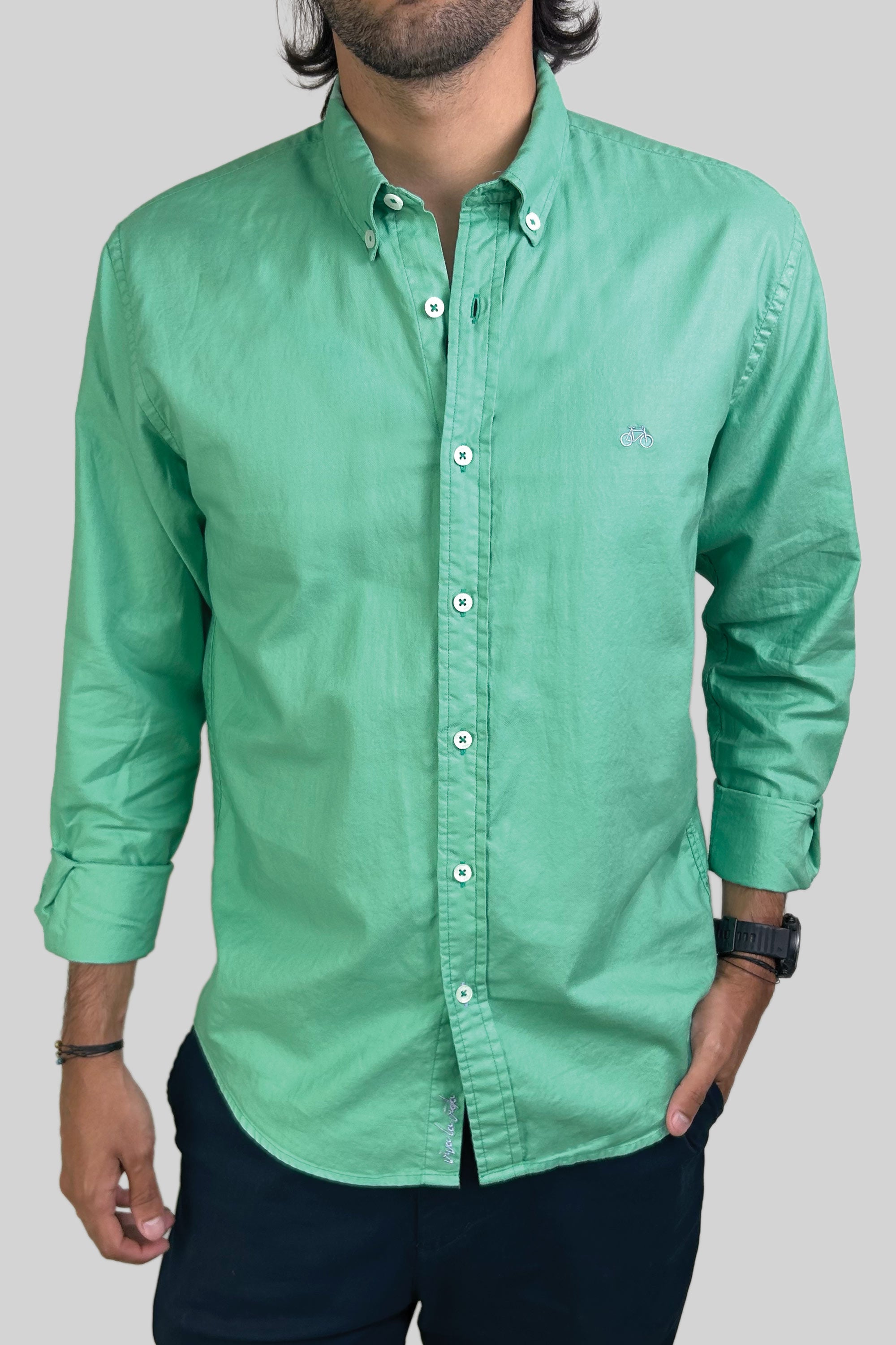 CAMISA OXFORD BASIL