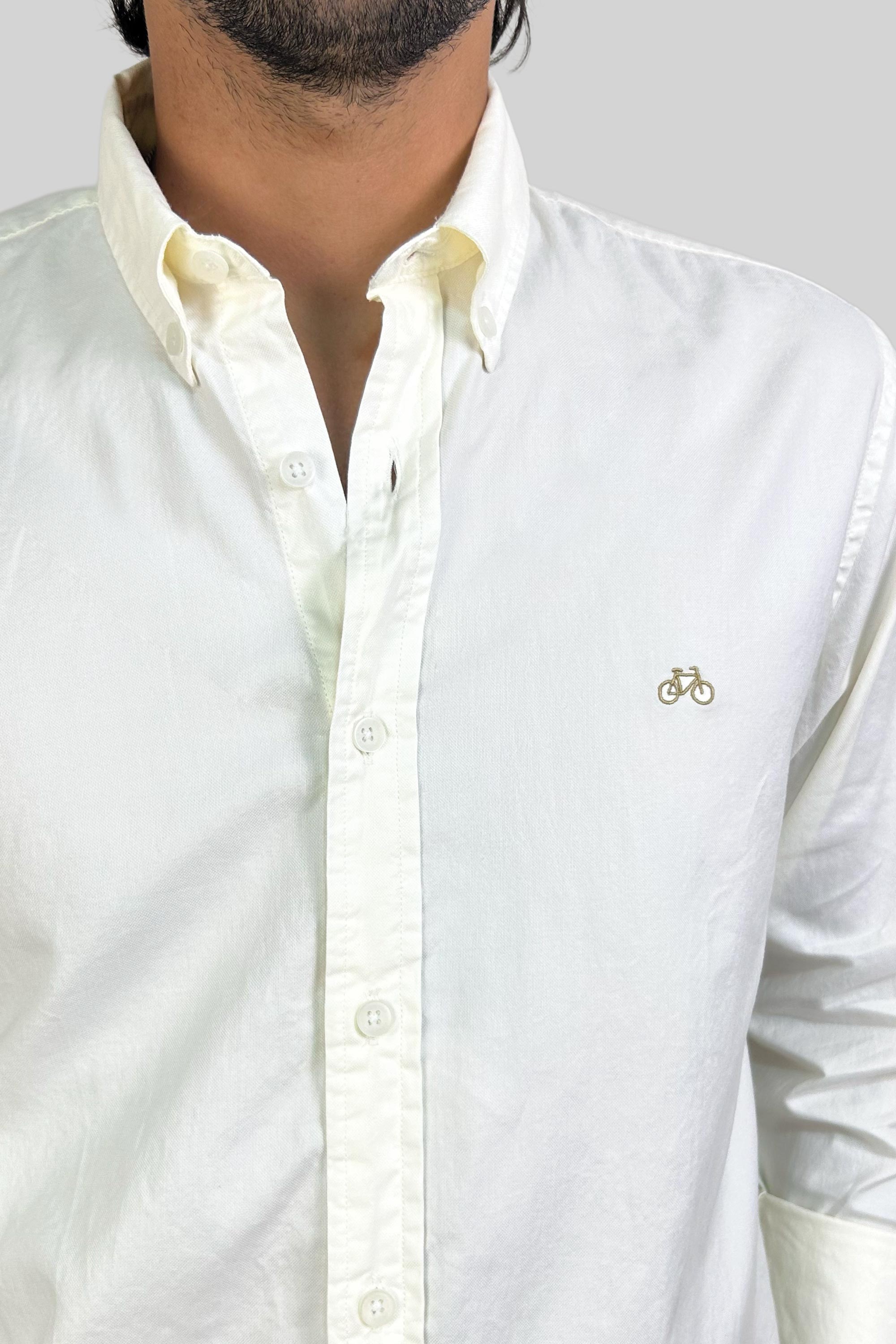 CAMISA OXFORD BONE