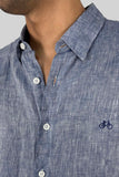 CAMISA LINO INDIGO