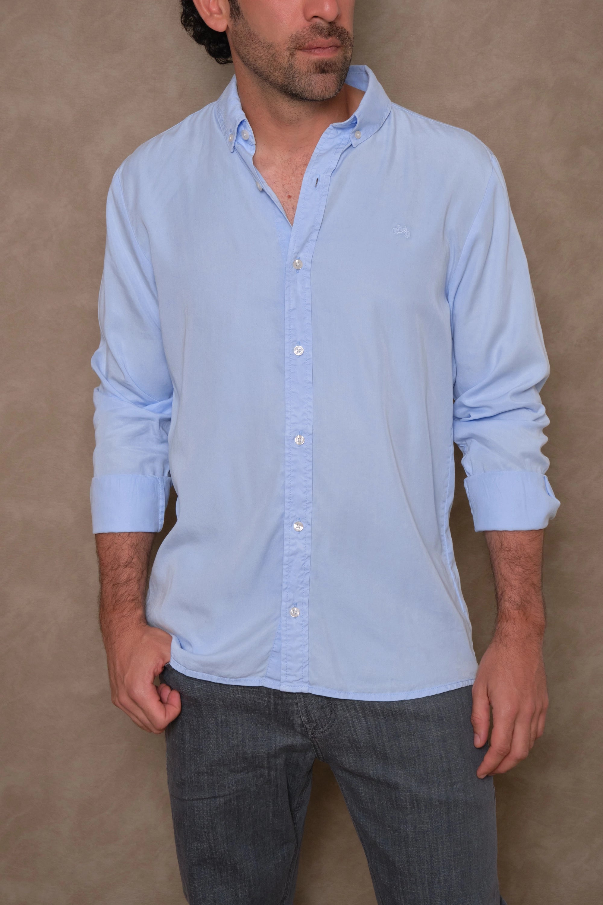CAMISA LYOCELL NP ICE