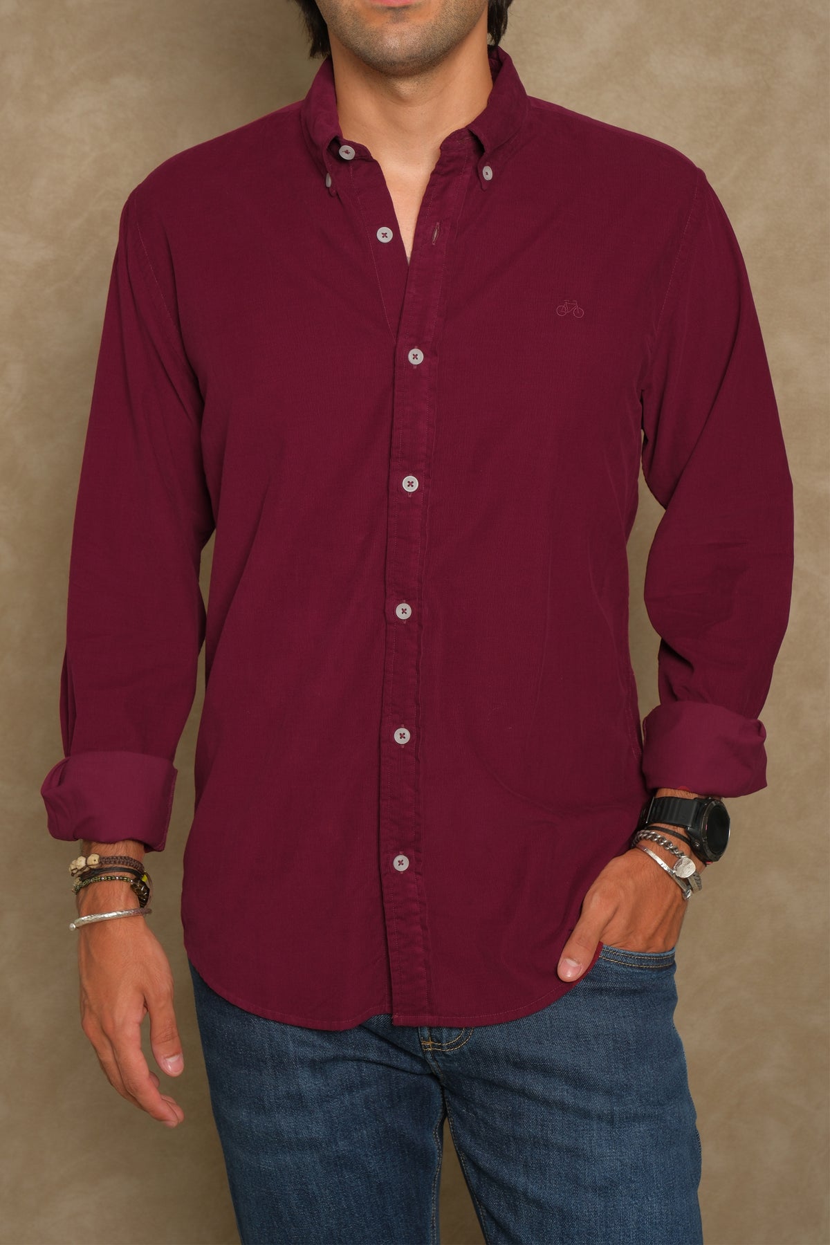 CAMISA PANA WINE