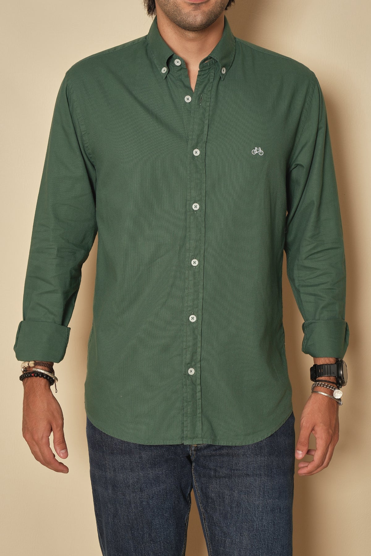 CAMISA OXFORD PIMA EVERGREEN