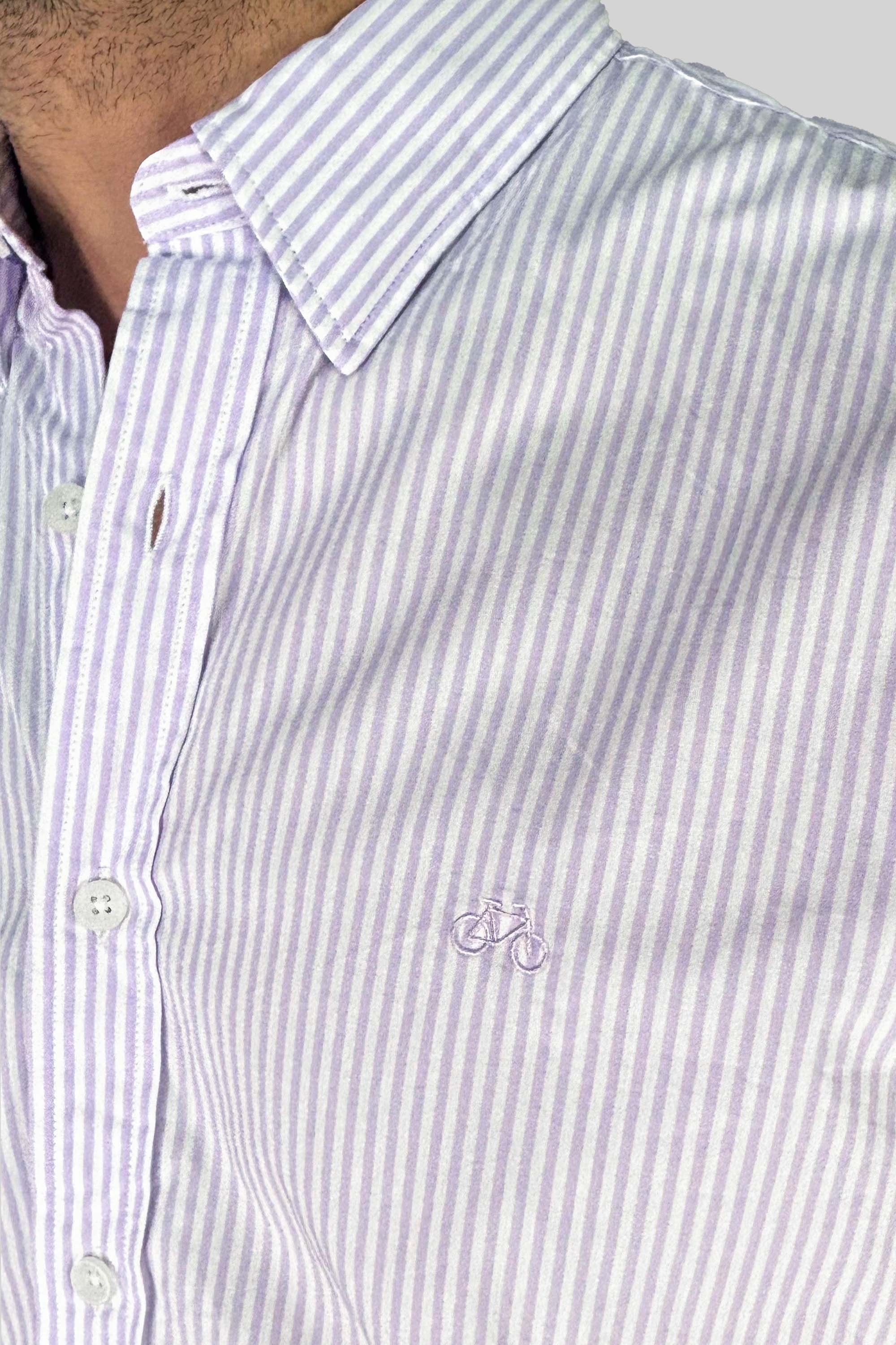 CAMISA PURPLE LINES