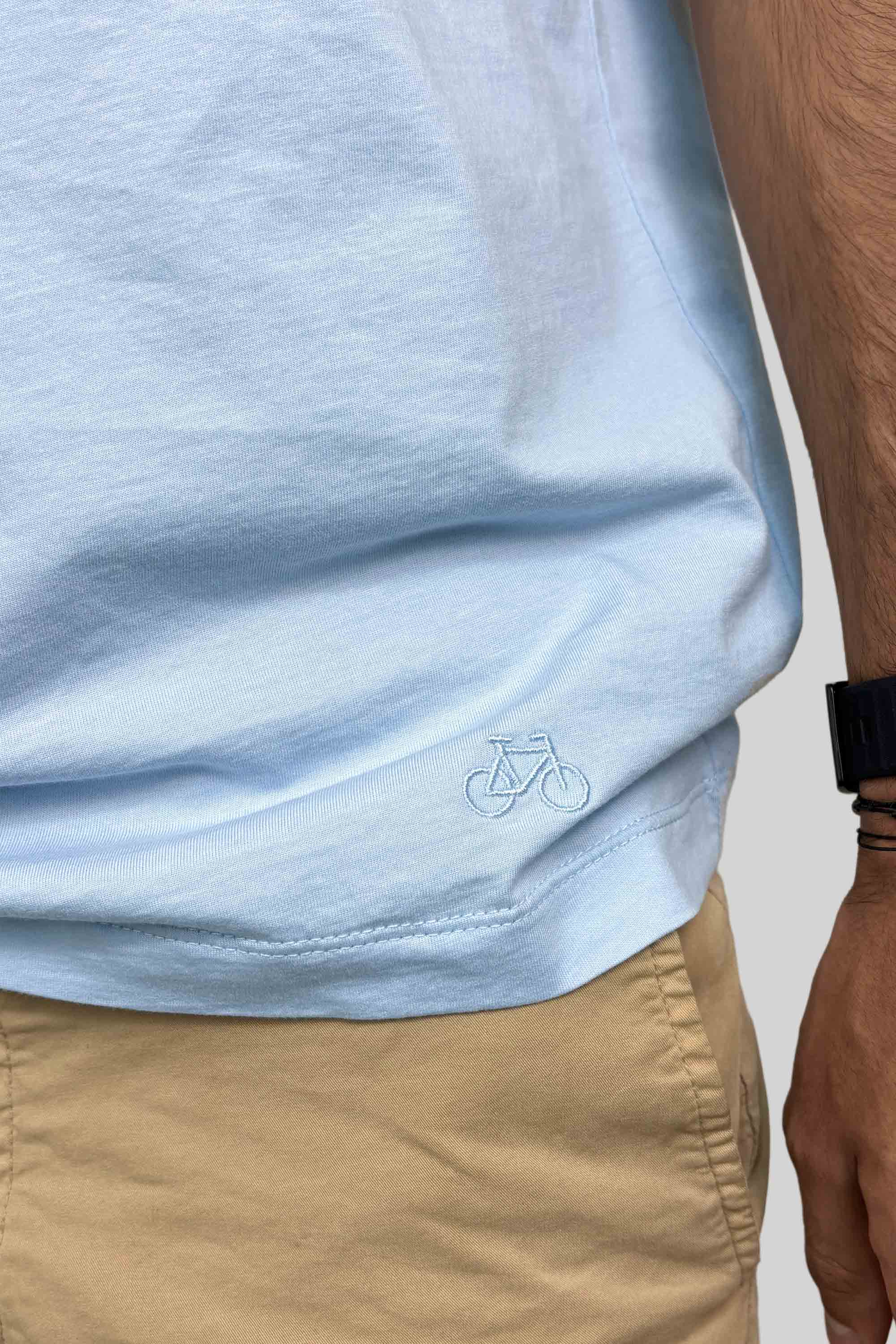 CAMISETA BASIC PLUS BABY BLUE