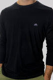 CAMISETA MANGA LARGA NEGRA