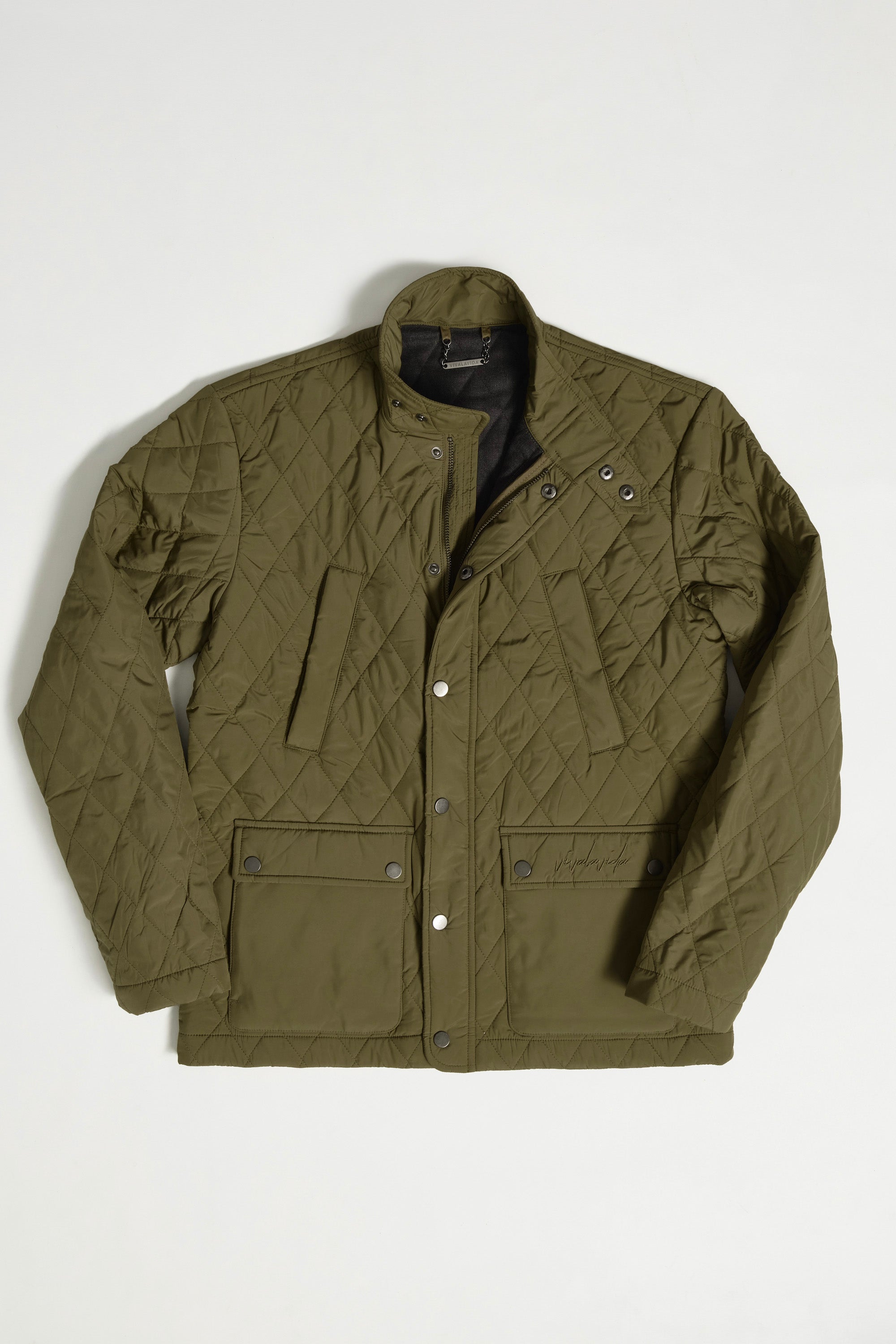 QUILTED JACKET MILITAR