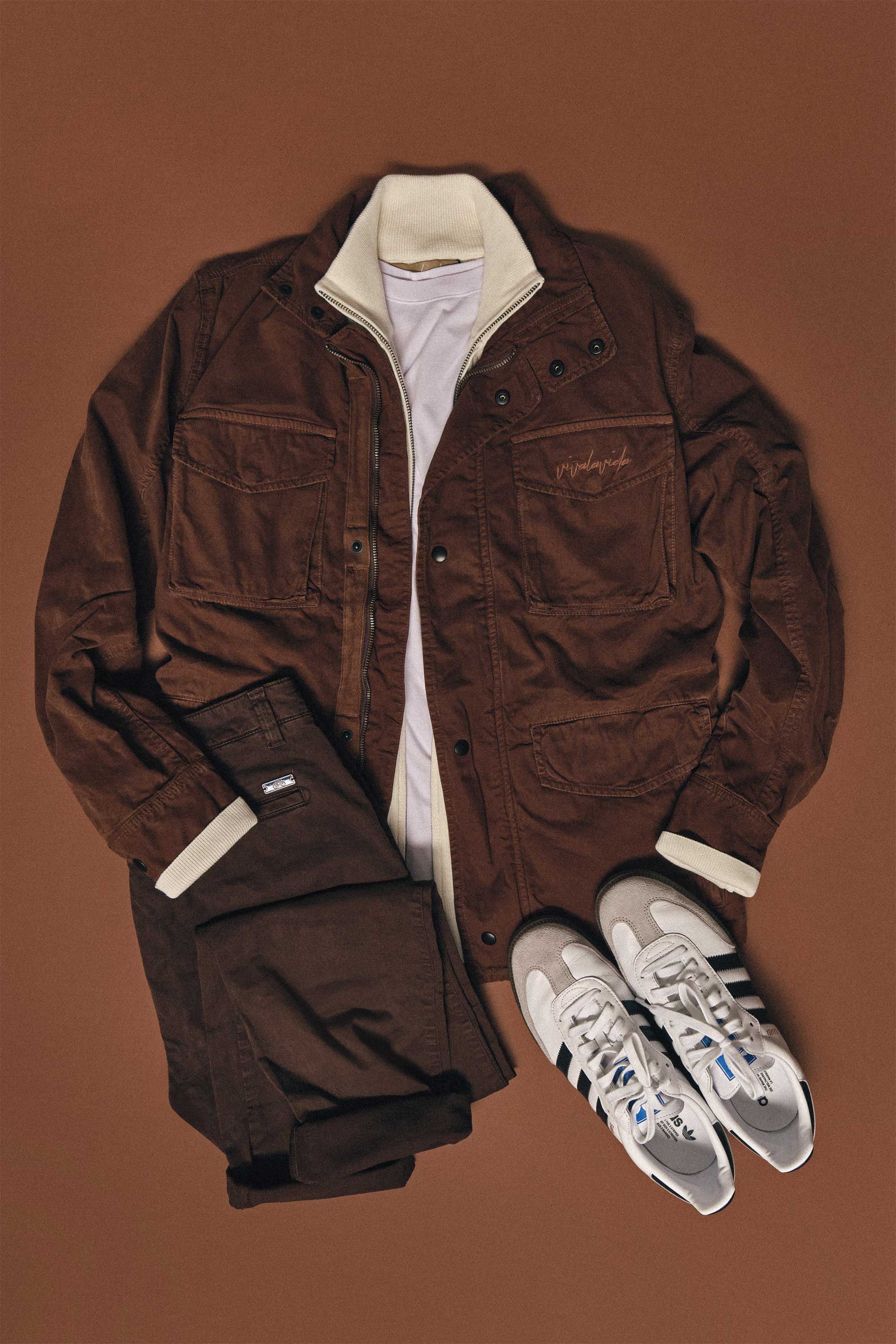CHAQUETA HUNTER COCOA
