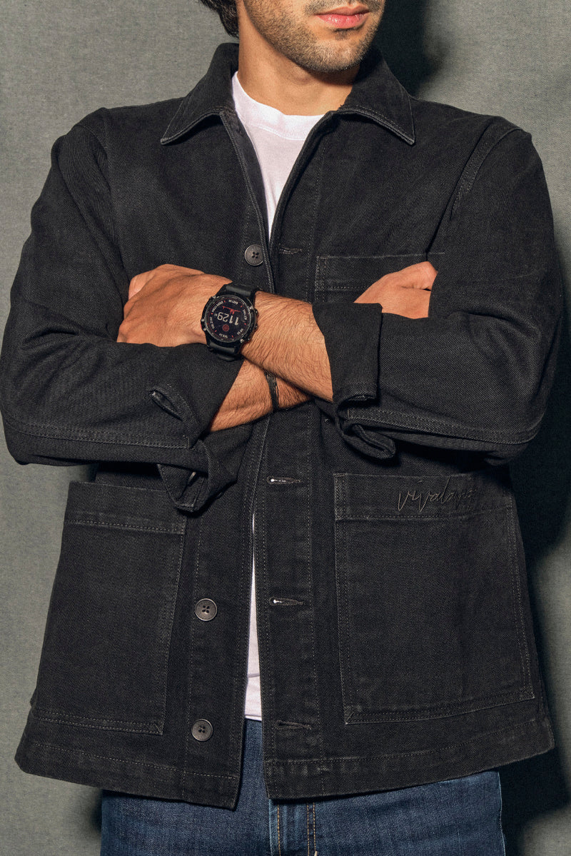 CHAQUETA BLACK DENIM