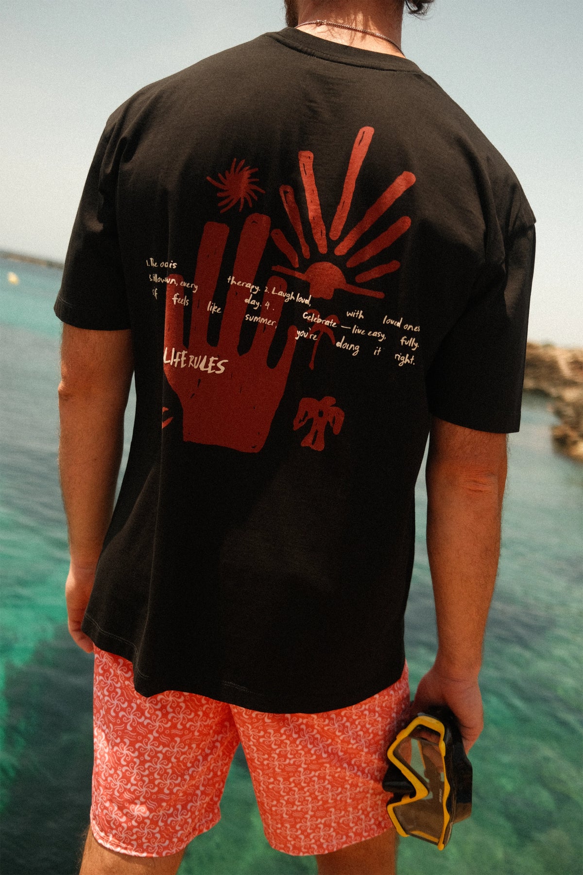 CAMISETA OVERSIZE LIFE RULES
