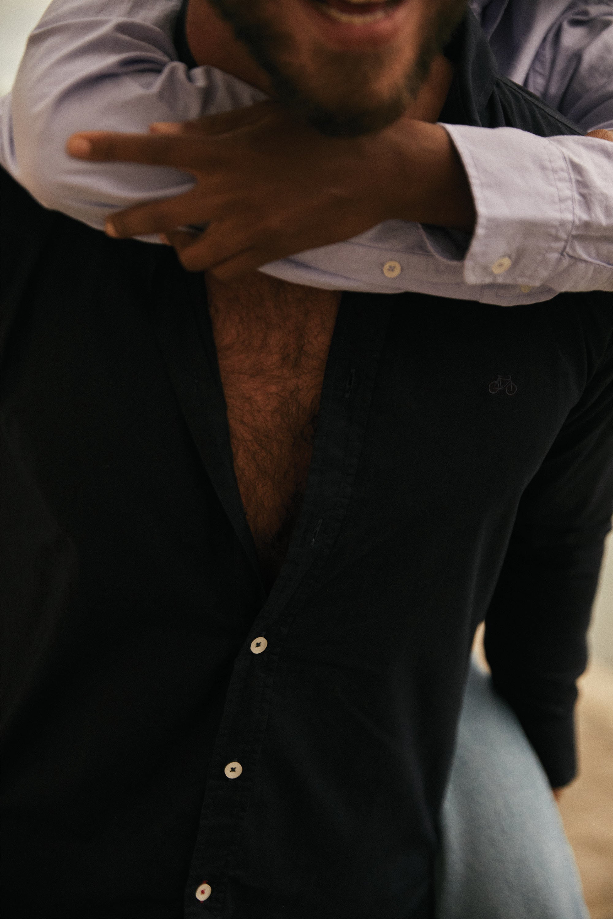 CAMISA OXFORD AZUL NAVY