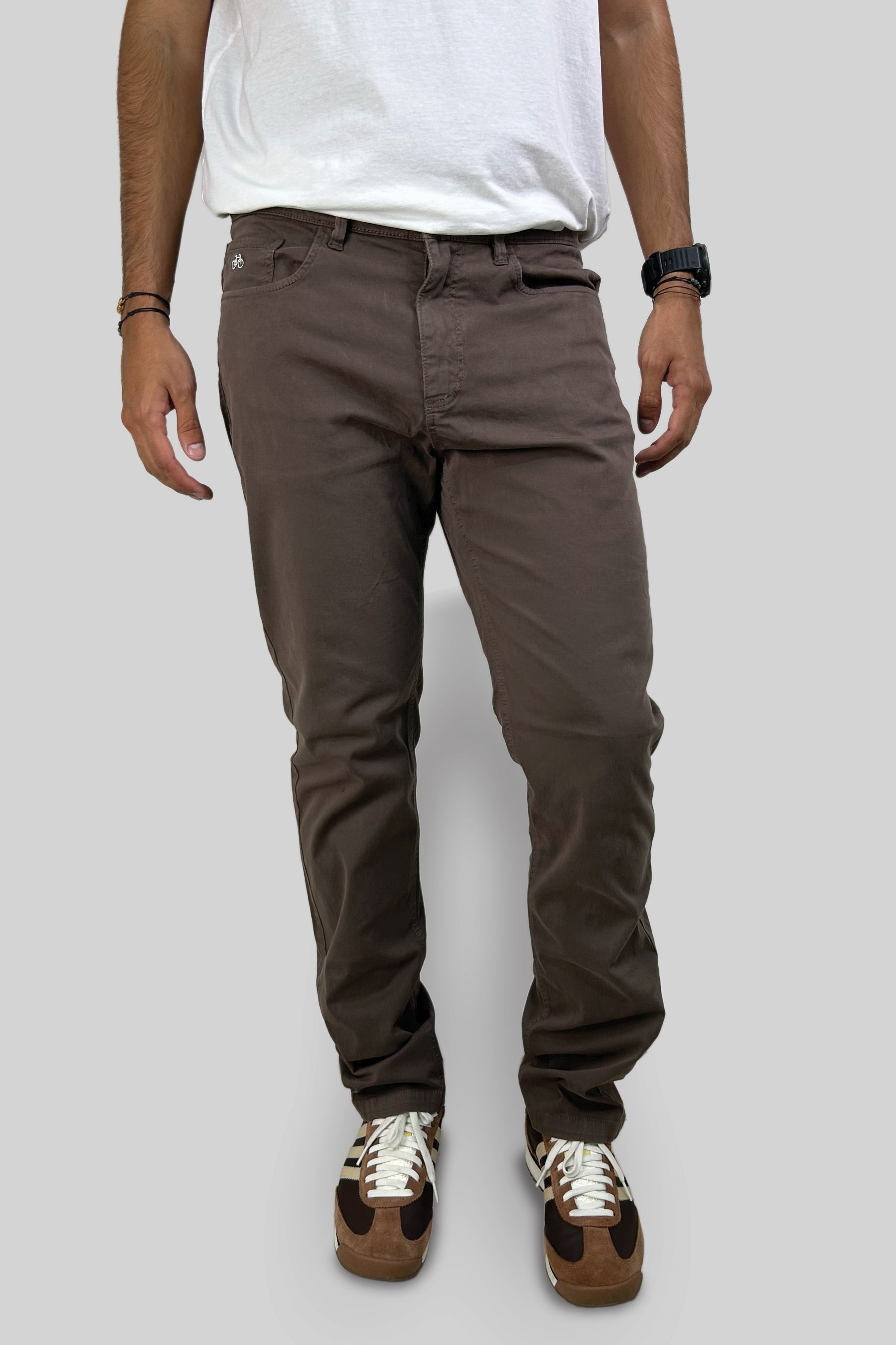 PANTALON 5 BOLSILLOS COFFEE