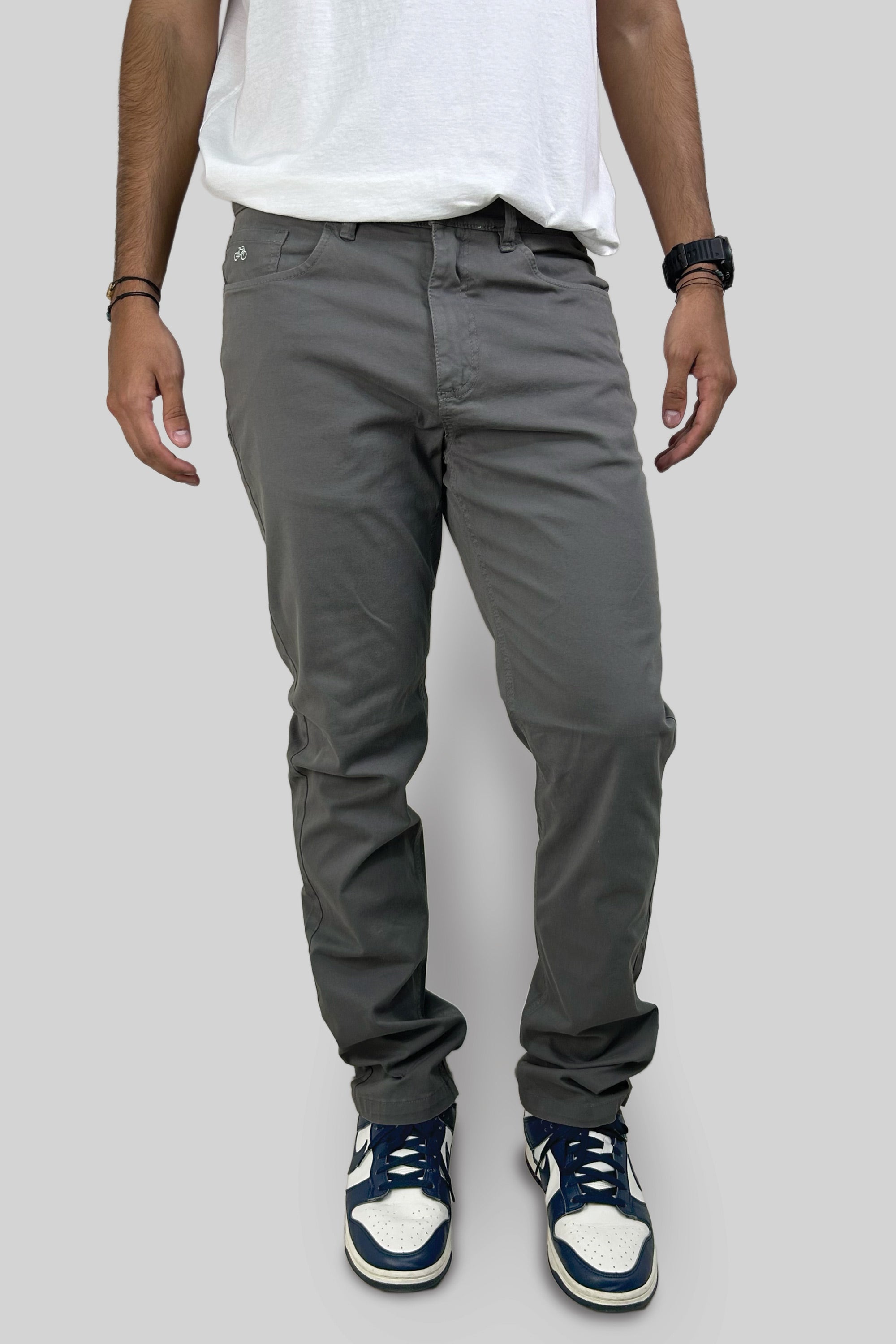 PANTALON 5 BOLSILLOS GRIS