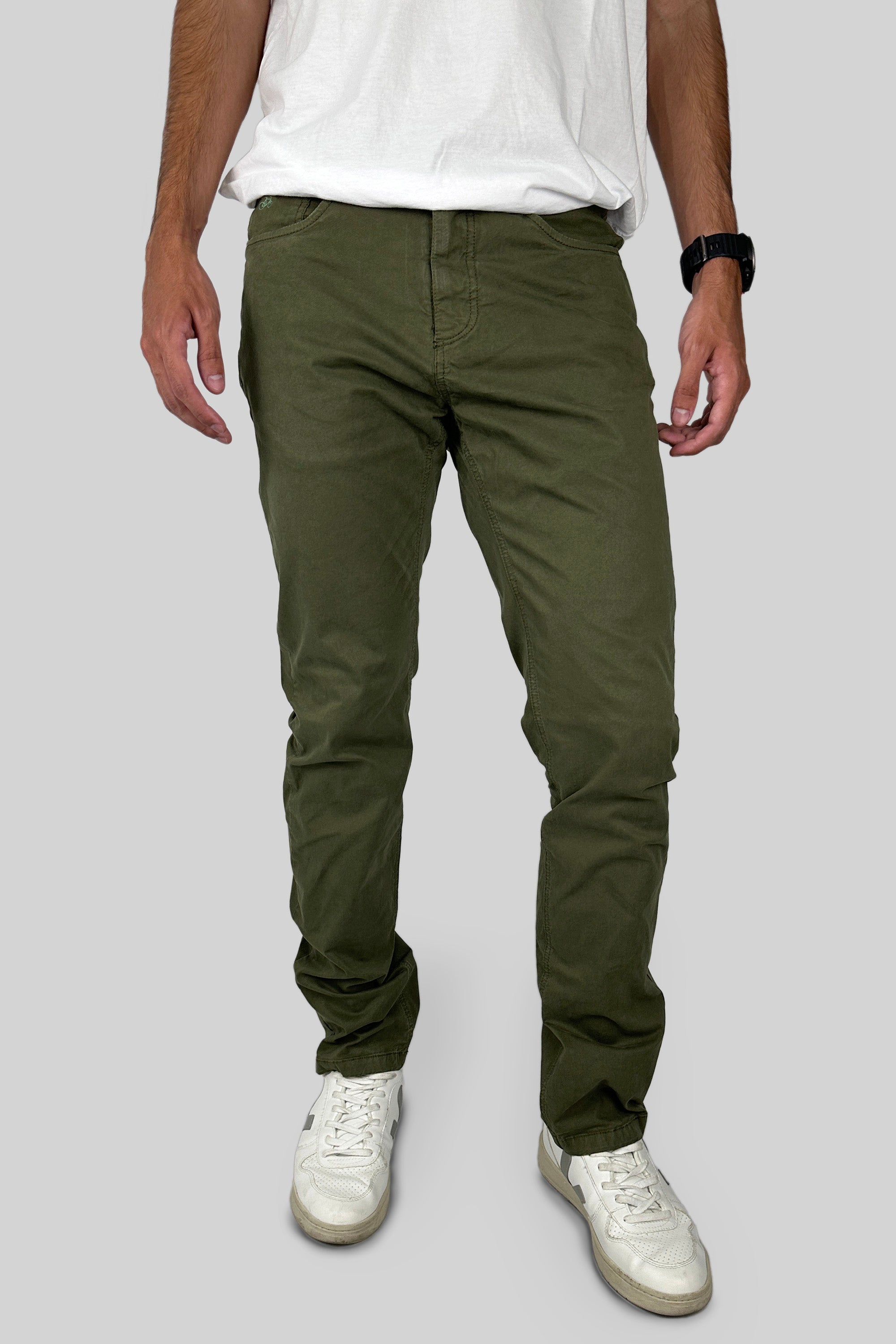 PANTALON 5 BOLSILLOS MILITAR