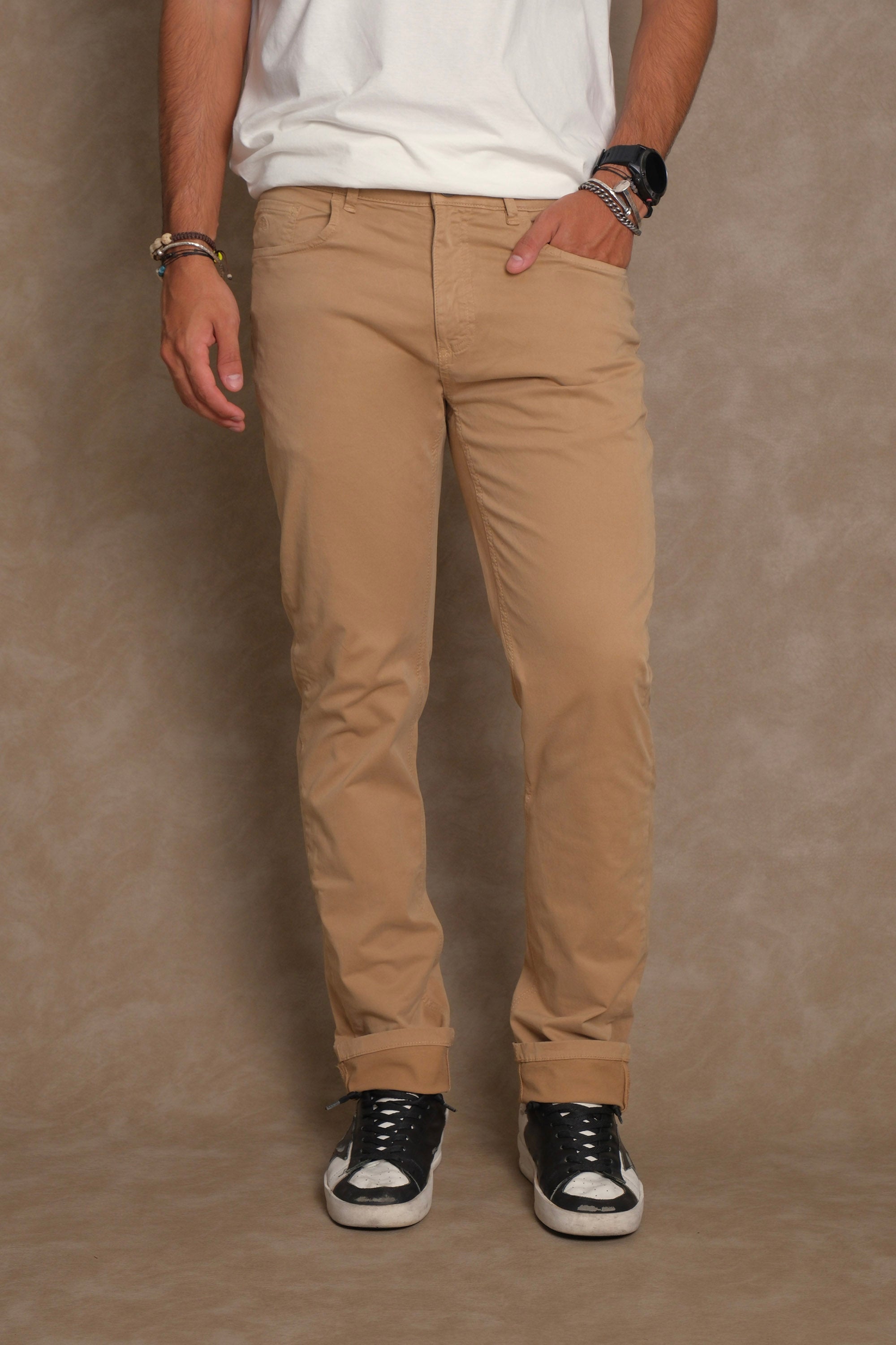 PANTALON 5 BOLSILLOS WALNUT