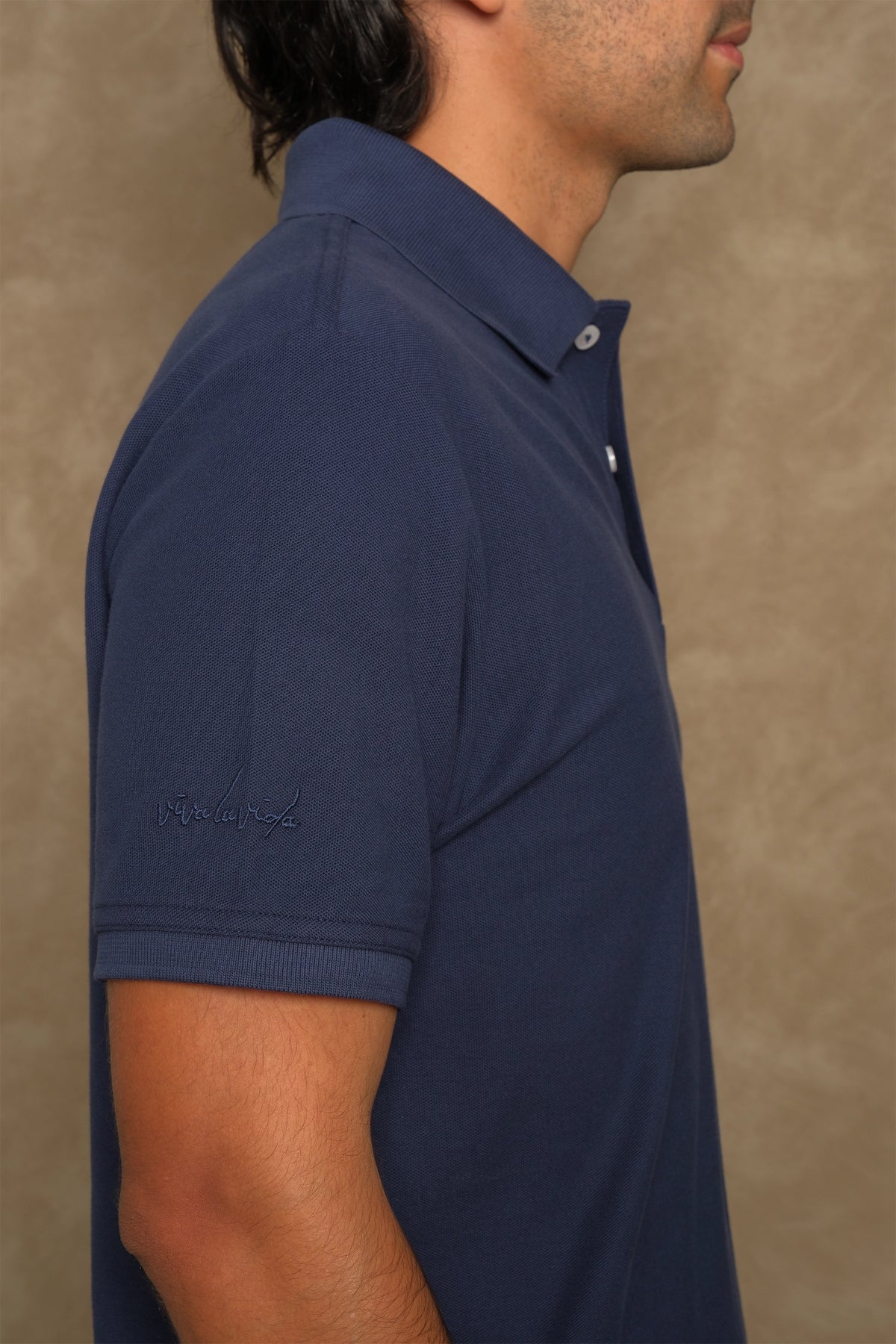 POLO MANGA CORTA NAVY