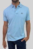 POLO MANGA CORTA BABY BLUE