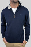 SACO HALF ZIP AZUL NAVY