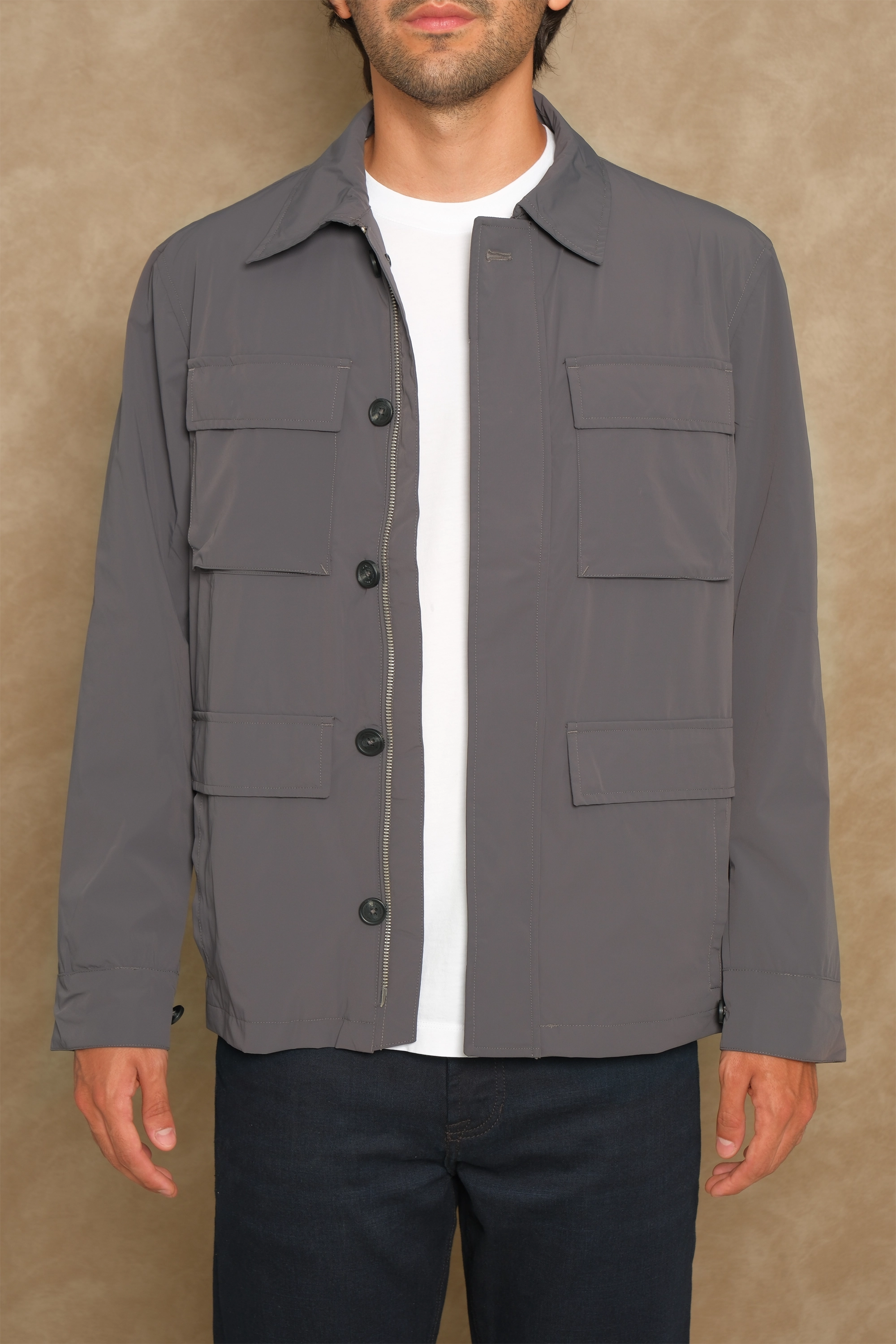WINDBREAKER GREY