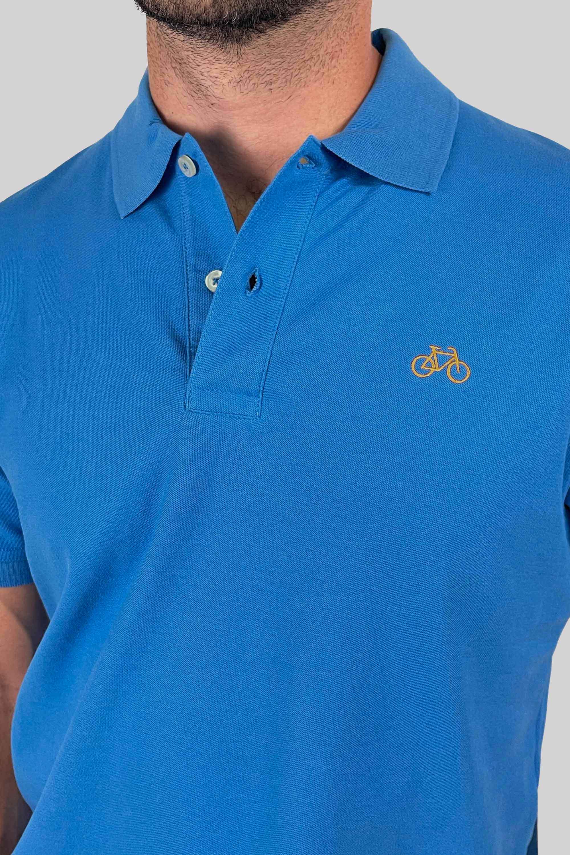 POLO MANGA CORTA BLUE INK