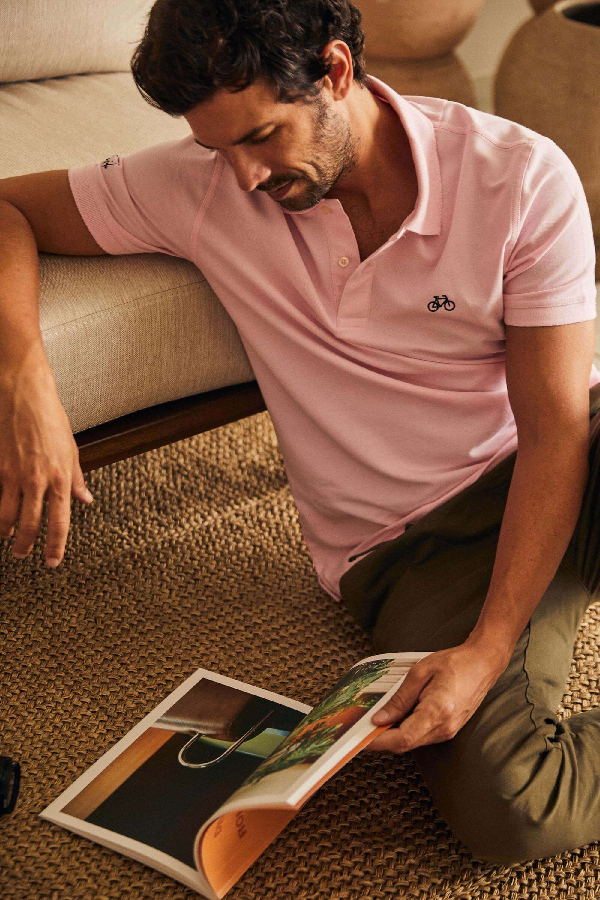 POLO MANGA CORTA BABY PINK